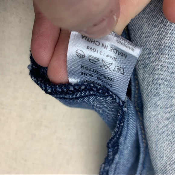 Stylemint distressed jean shirt - Picture 6 of 7